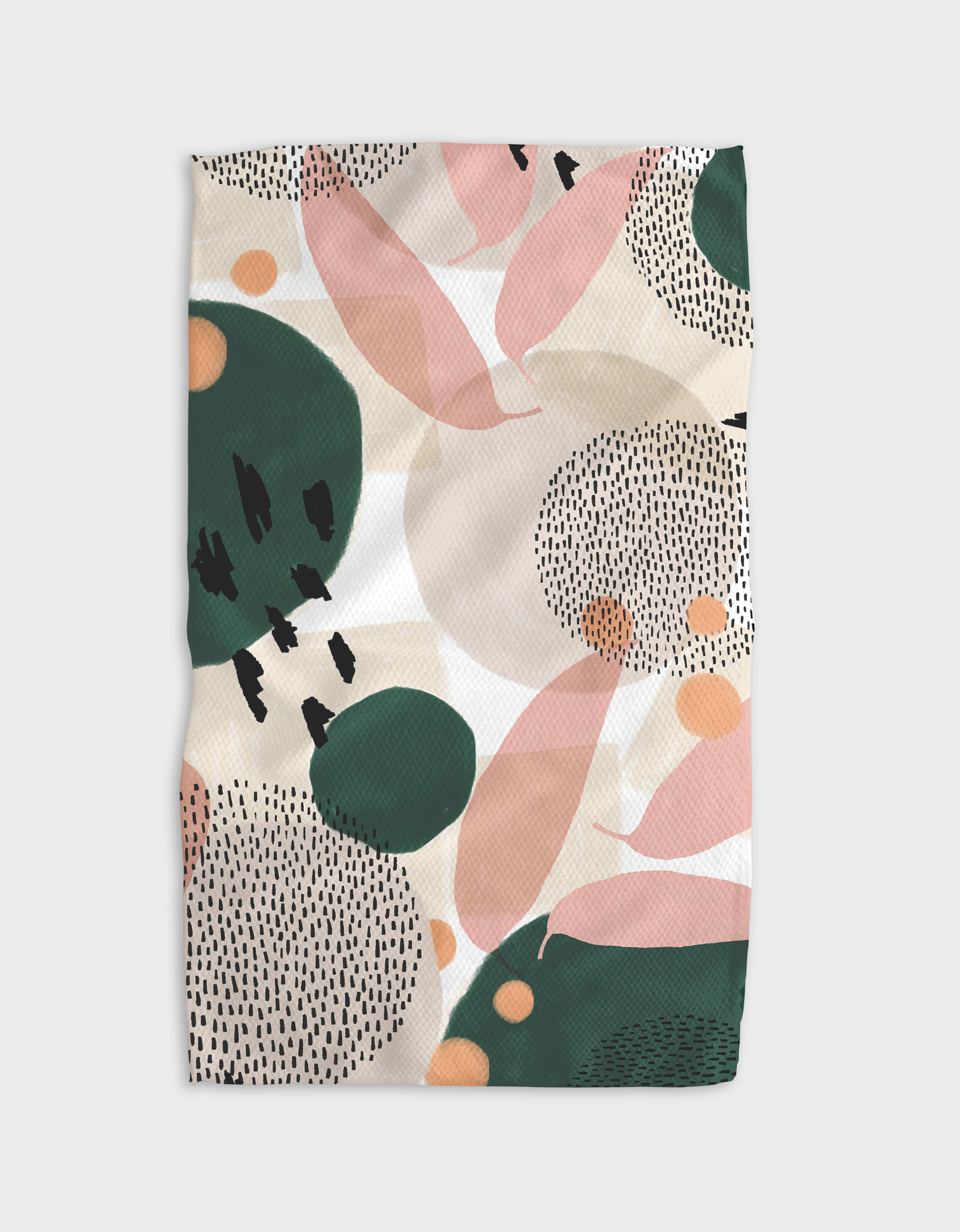 Geometry Smell the Flowers Kitchen Tea Towel – Cute & Comfy