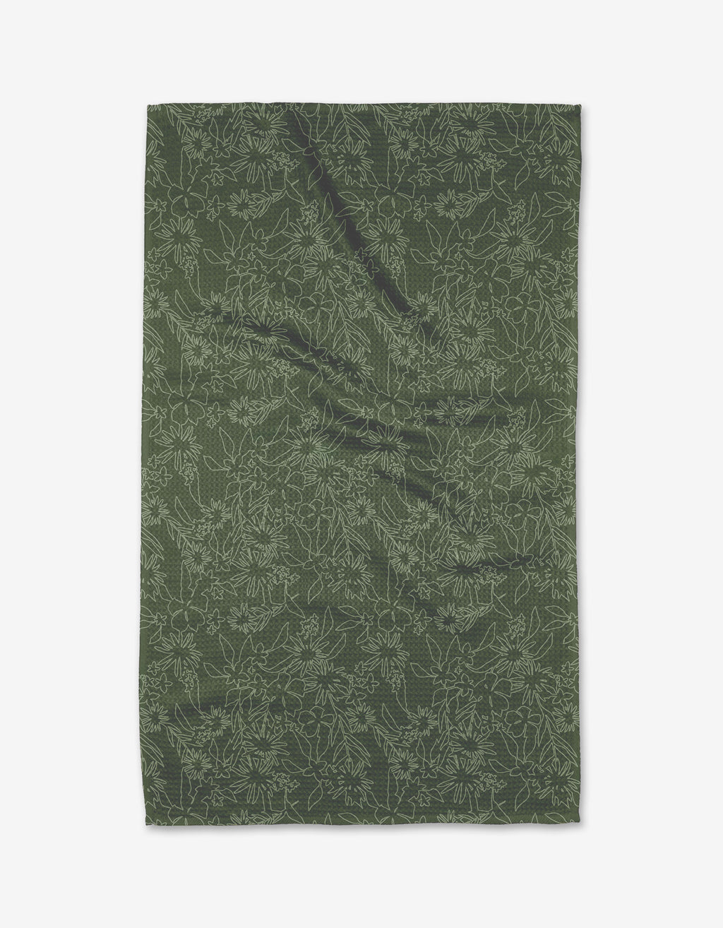 Matcha Floral Kitchen Towel