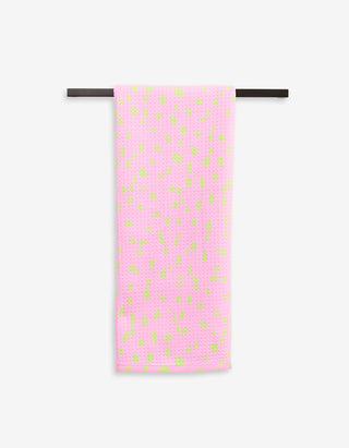 Speckle Pink Kitchen Tea Towel