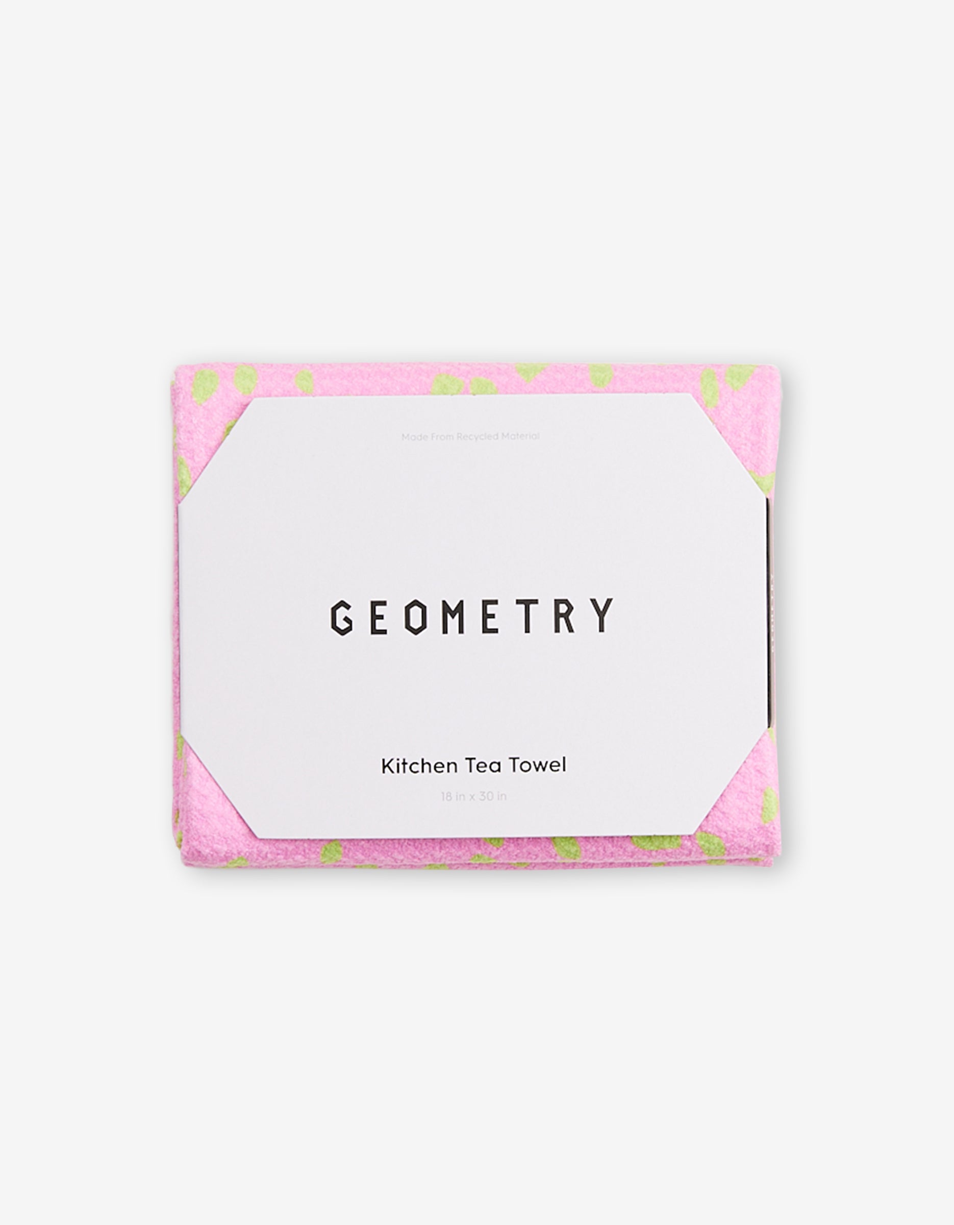 Speckle Pink Kitchen Tea Towel | Geometry