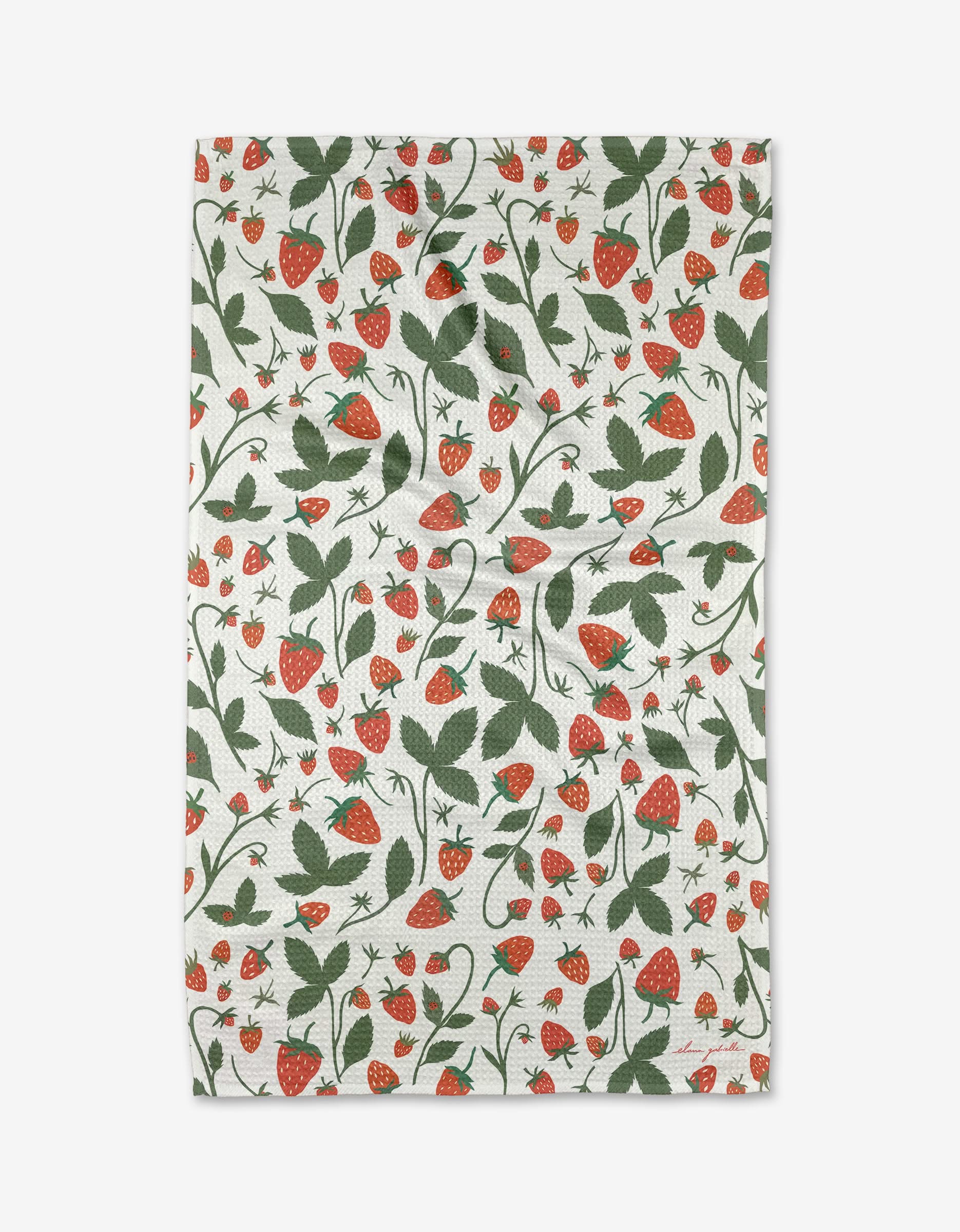 Geometry Tea Towels Strawberries Tea Towel | Geometry – GEOMETRY