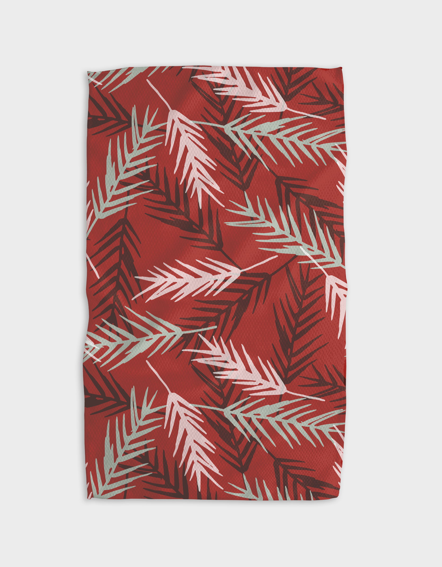 Country Winter Kitchen Tea Towel | Geometry